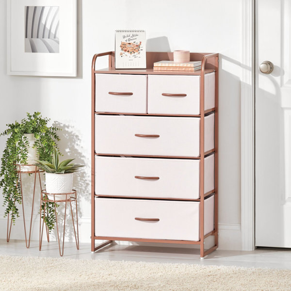 mDesign 5 Drawer Storage Chest & Reviews Wayfair